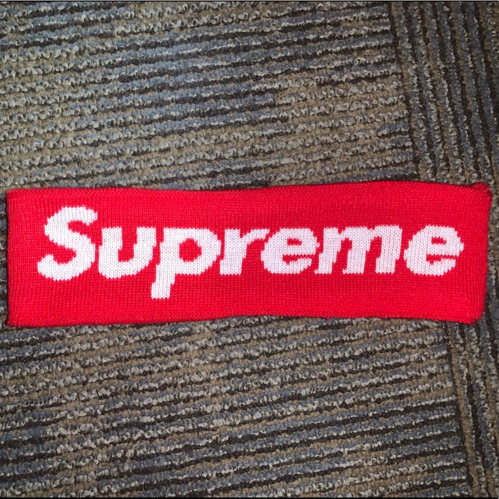 Supreme New Era Big Logo Headband (FW18)